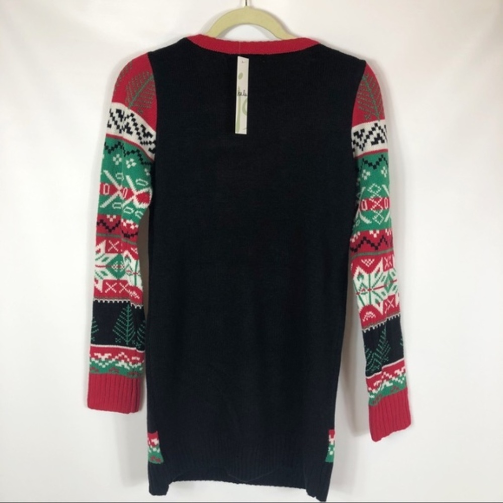 NWT Santa 3D Ugly Christmas Holiday Sweater Small - Picture 7 of 8
